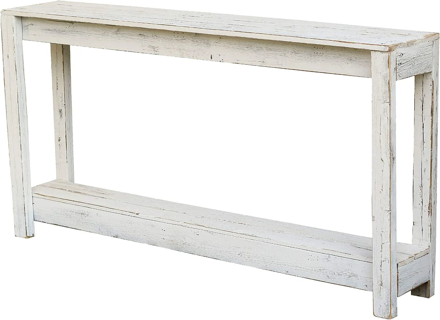 White Farmhouse Sofa Table