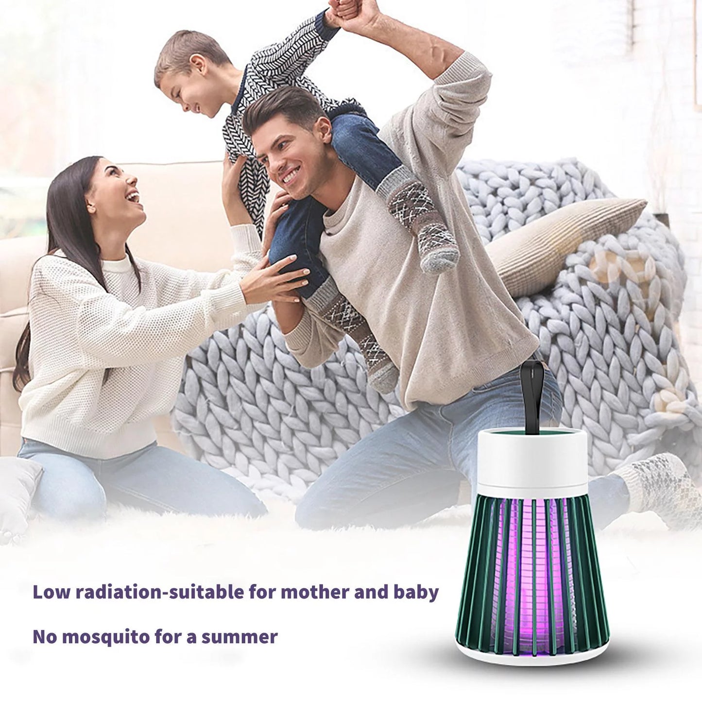 Bug Zapper, Mosquito Zapper for Outdoor and Indoor, Electric Mosquito Killer Insect Killer for Home, Kitchen, Patio